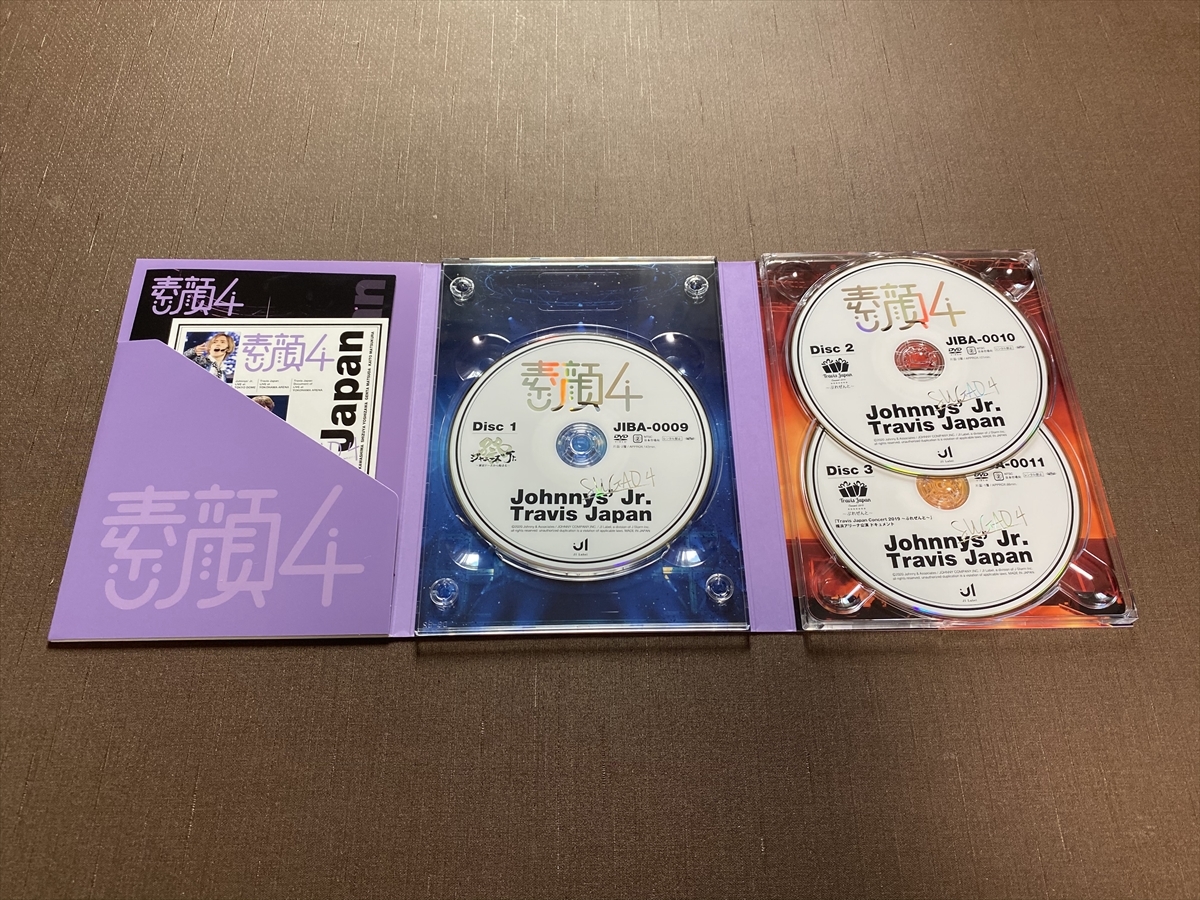 素顔4 Travis Japan盤 DVD ジャニーズ ジュニア 人気 素顔4
