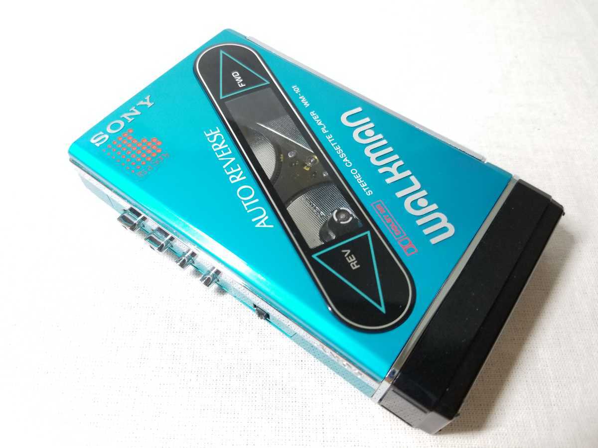 希少ブルー】SONY ソニー WALKMAN ウォークマン WM-101 美品・動作品
