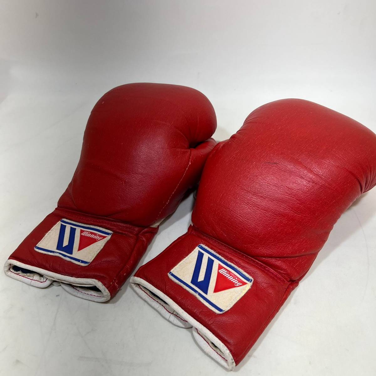 Winning ボクシンググローブ 12oz 赤 5698362df4c70a7996246e5817561a