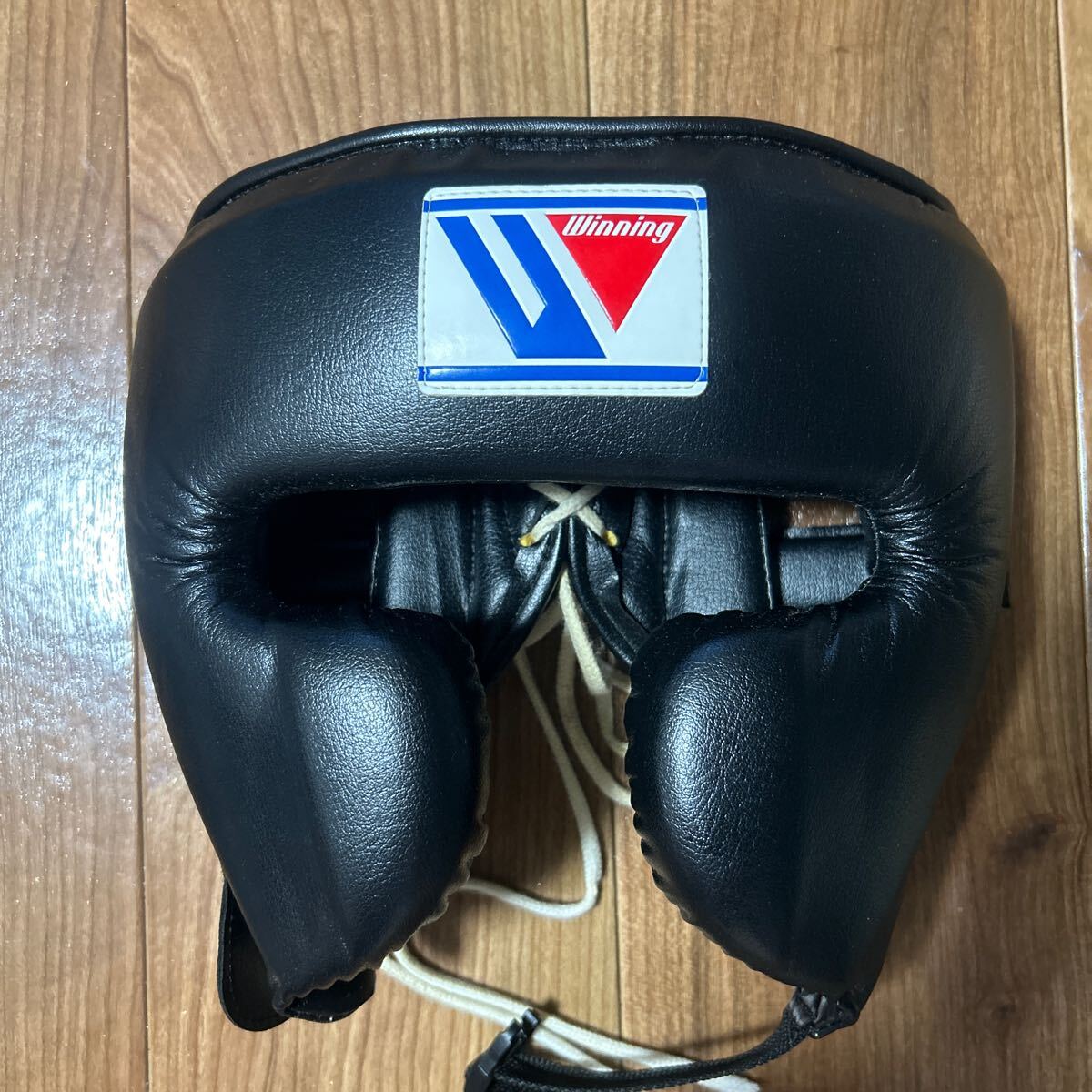 ウイニングwinning ヘッドギア ブラック×ゴールド Mサイズ ウイニング