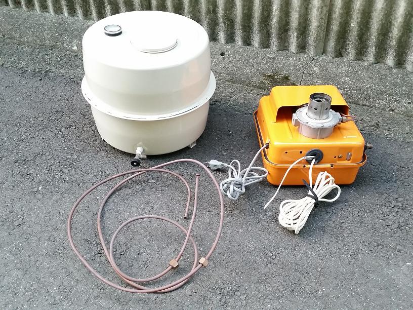 □長府 SBバーナー SB－9ノズル新品（2割強力）交換済/タイマー/灯油