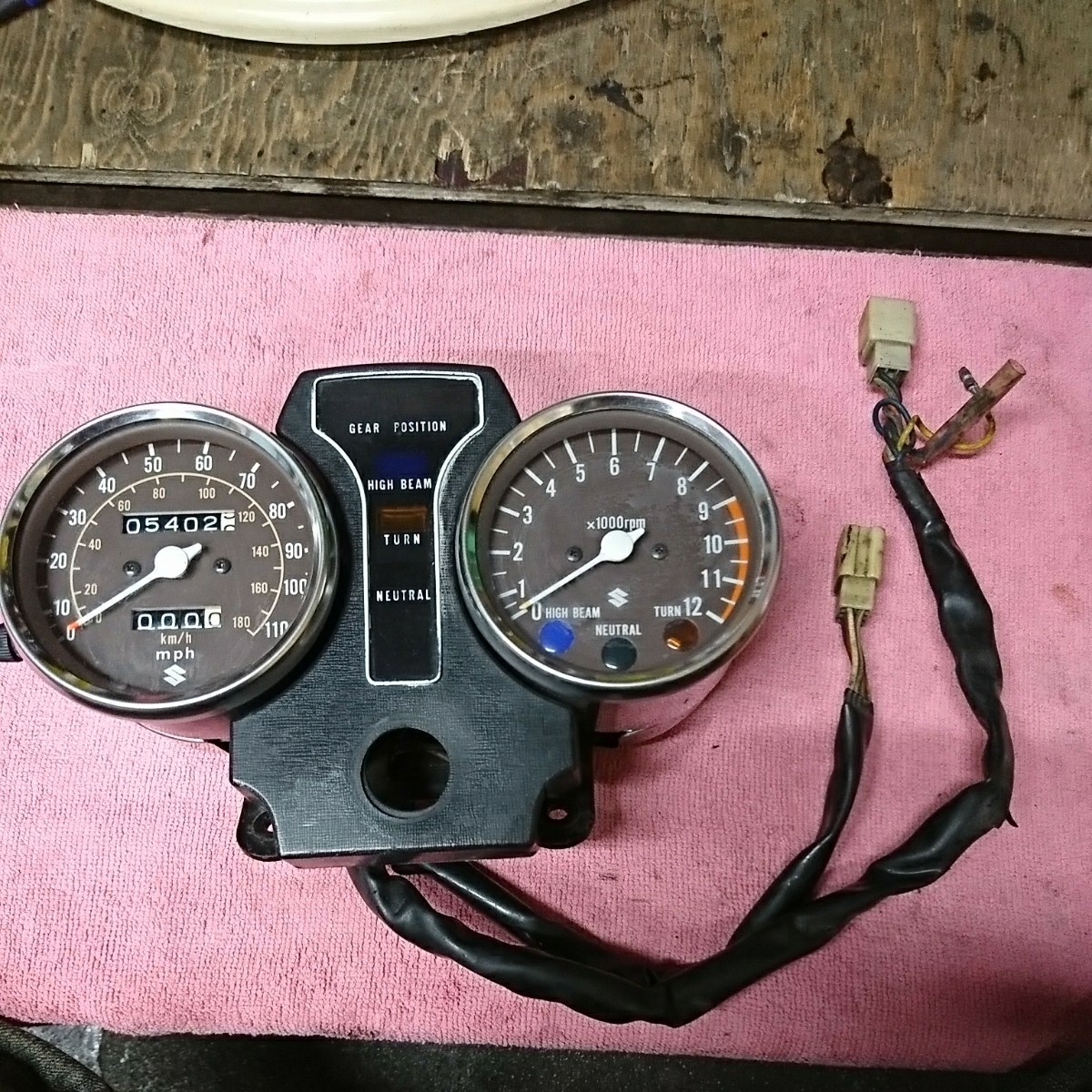 西*風様 GS400メーター前期型 純正