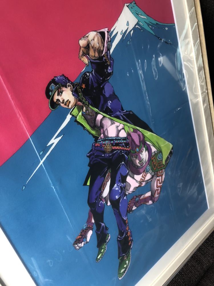 ジョジョの奇妙な冒険 ジョジョ展 空条承太郎 高級複製原画 東京限定