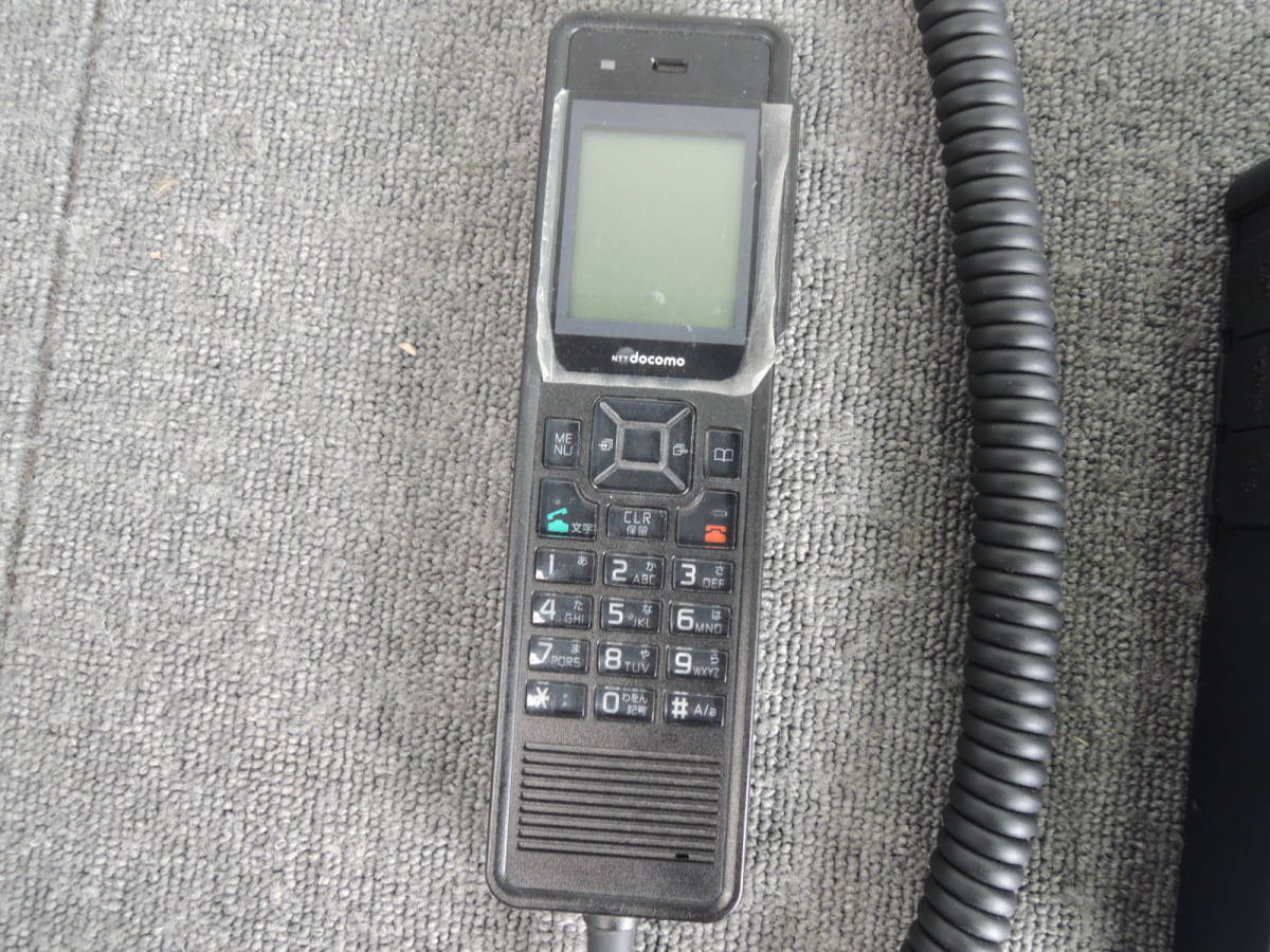 docomo ドコモ 衛星電話 衛星可搬端末 01 J10-0007 2012年