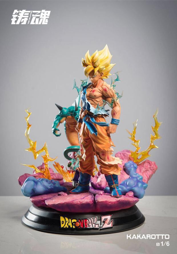 ドラゴンボール 孫悟空 ブルマ ガレージキット ガレキ スタチュー ③②