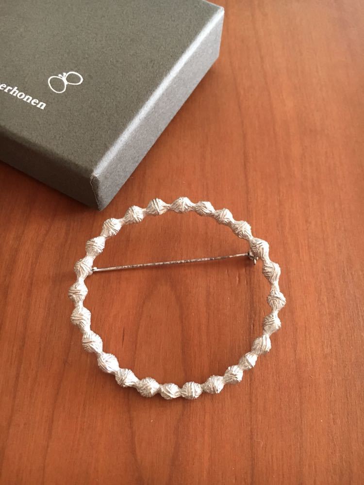 Amazon.co.jp: ミナペルホネン ブローチ タンバリン antique gold