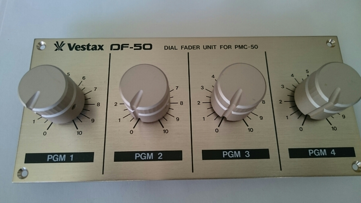 VESTAX DF-50 日本製ロータリーフェーダー