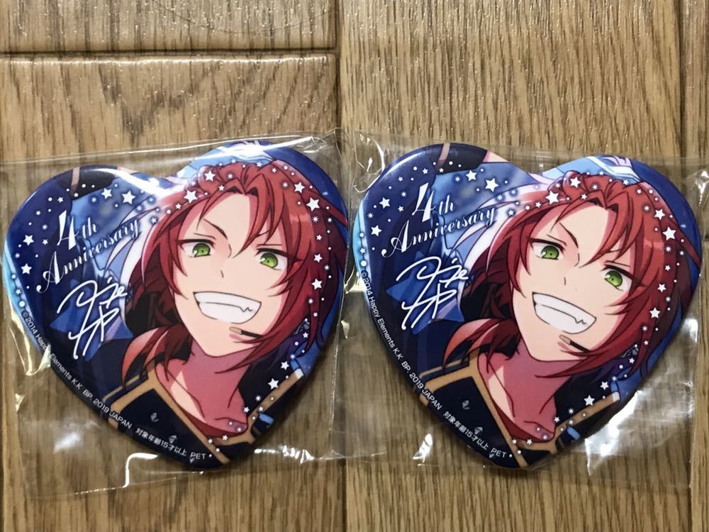 月永レオ 缶バッジ ハート 78個 月永レオ 缶バッジ ハート 78個 あん