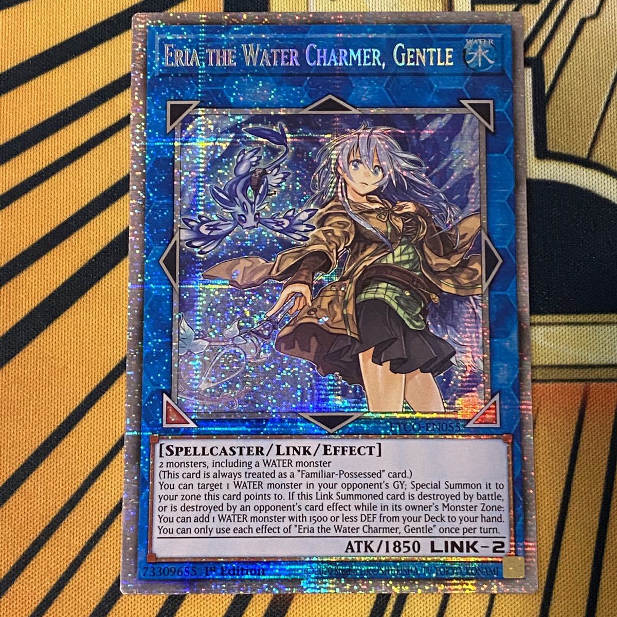 遊戯王 清冽の水霊使いエリア スターライトレア 英語 遊戯王 英語 清冽の水