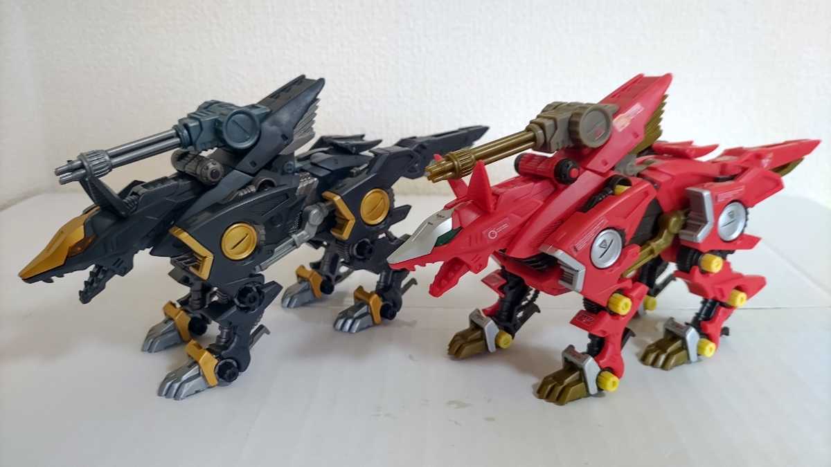 ゾイド ZOIDS「ファイヤーフォックス・シャドーフォックス 2体セット