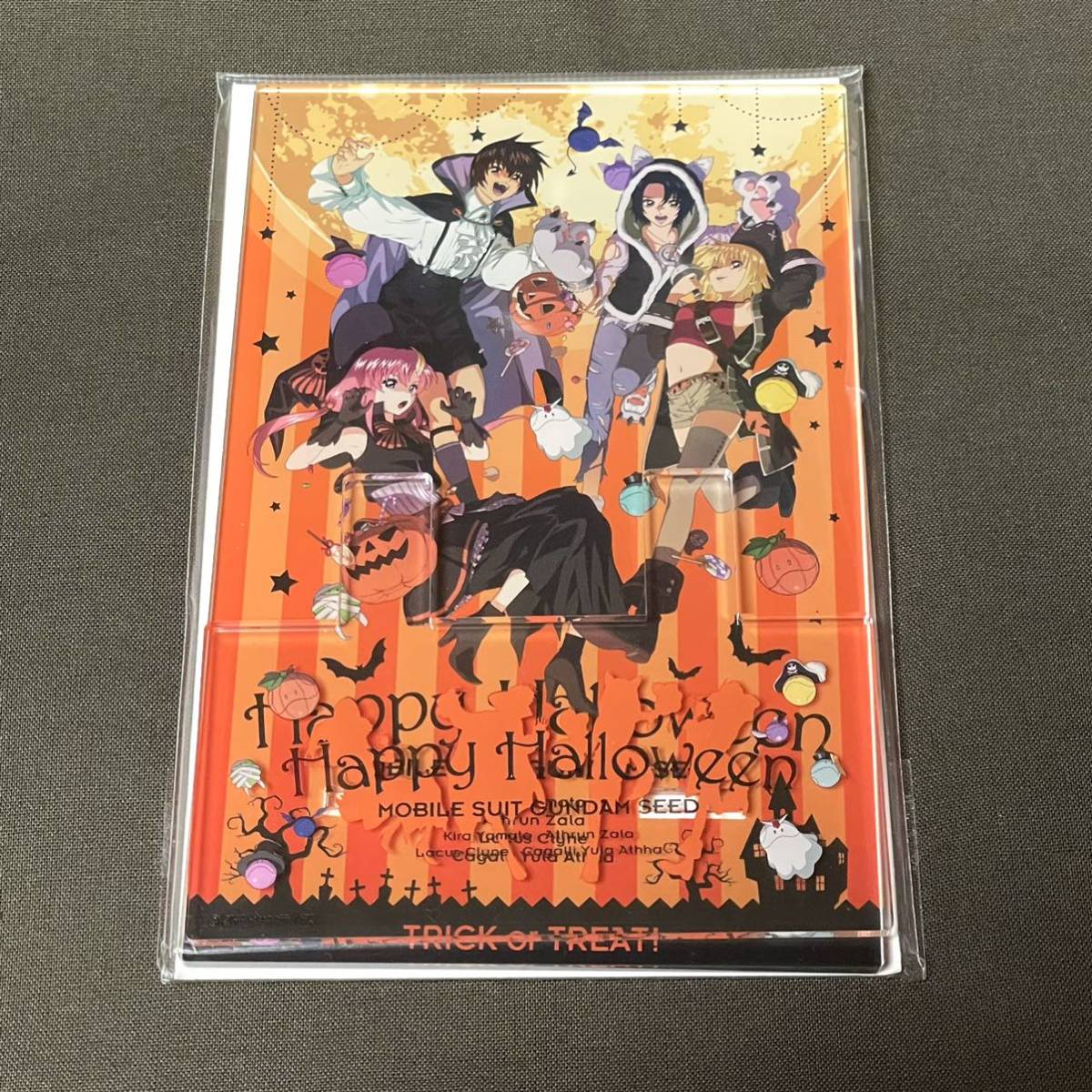 ガンダムSEED ガンダムカフェハロウィン特典2020 アスランカガリ