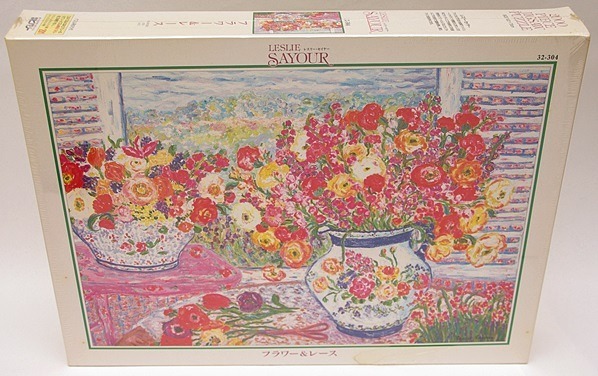 新品未開封】フラワー&レース レスリーセイヤー ジグソーパズル 2000