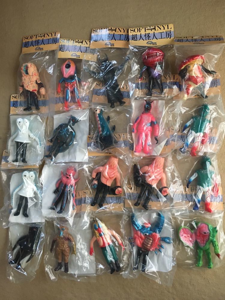 ポピー 超人バロム1 ドルゲ ソフビ 2体セット ポピー 超人バロム1