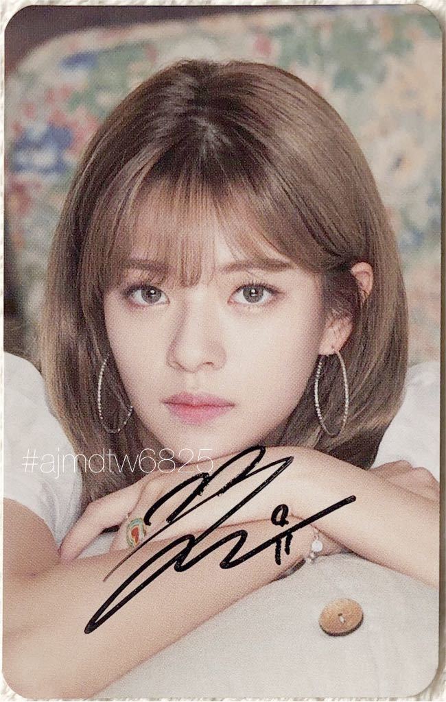TWICEジョンヨン 直筆サイン入りインスタント写真 TWICEジョンヨン