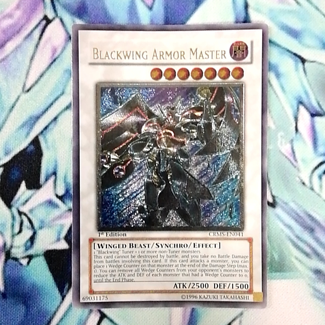 遊戯王 BF－アーマード・ウィング レリーフ CRMS-AE041 旧アジア版