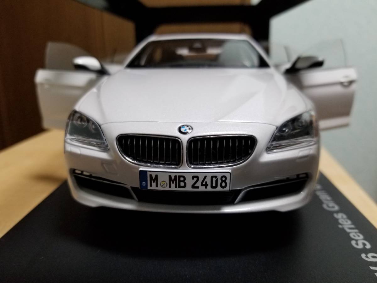 BMW 6シリーズ グランクーペ 1/18 ミニカー 白