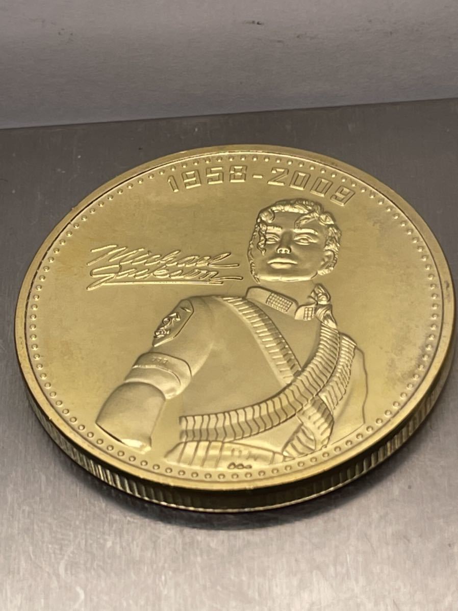 マイケルジャクソン来日記念 限定 金貨 シリアルナンバー入り18金 楽天