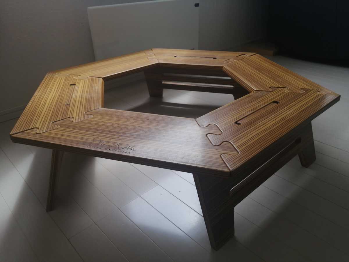 ざぁーす しま次郎 ウレタンversion thearth ヘキサテーブル しま次郎