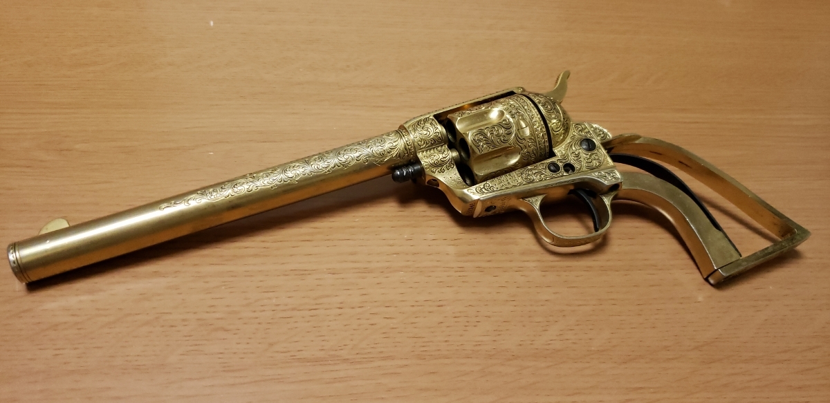 コルトSAAセオドア・ルーズベルト 金属製モデルガン（超美品） Amazon