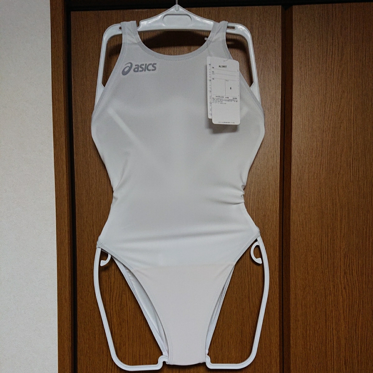 asics 競泳水着 白Sサイズ