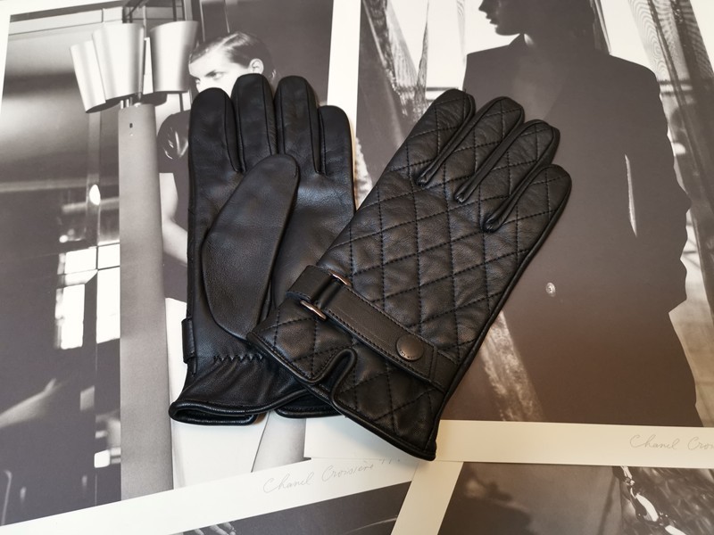 BURBERRY BLACK LABEL バーバリーブラックレーベル レザーグローブ