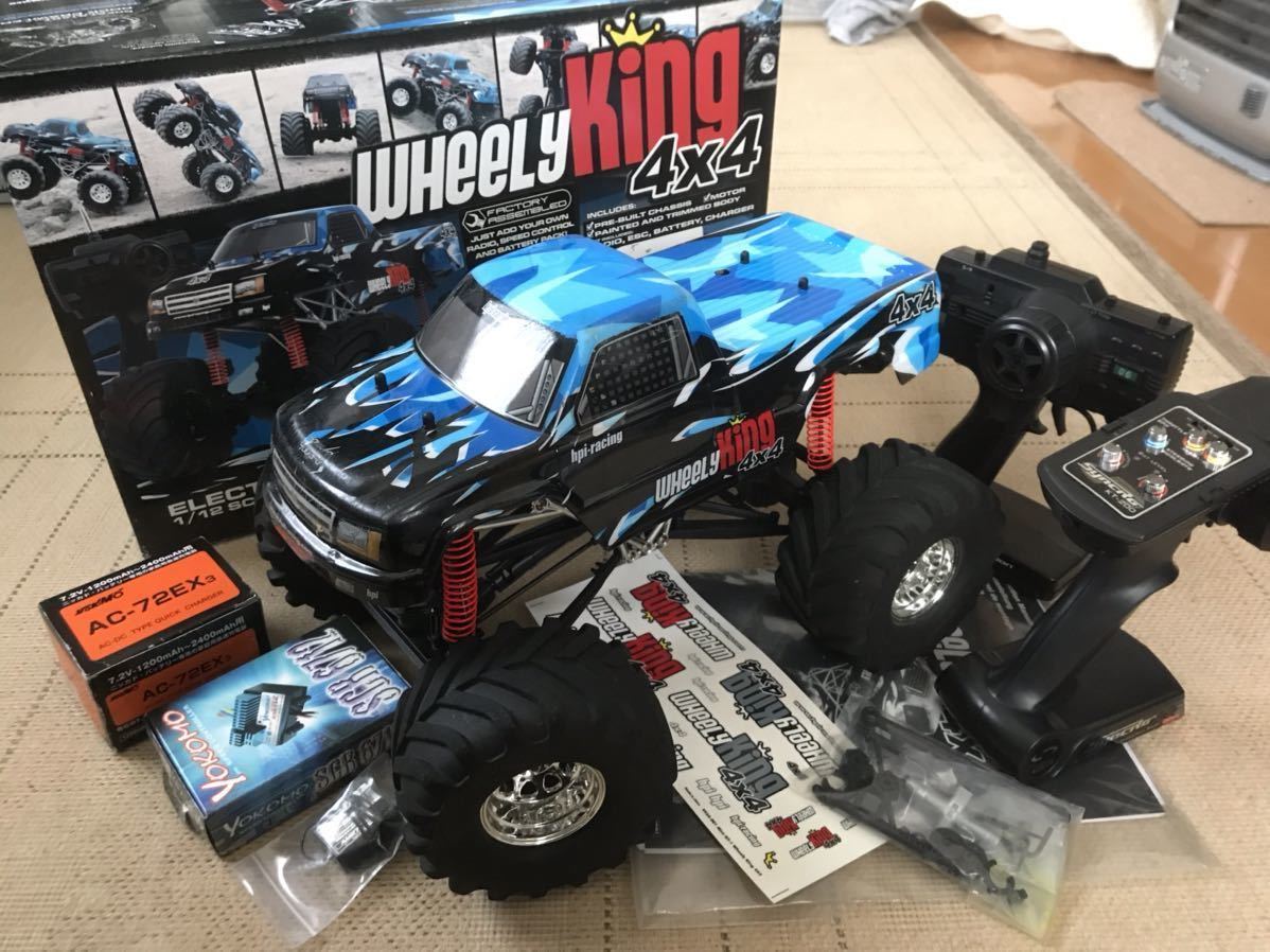 希少 hpi・racing オフロードRC 4WD ウイリーキング＆クローラーキング