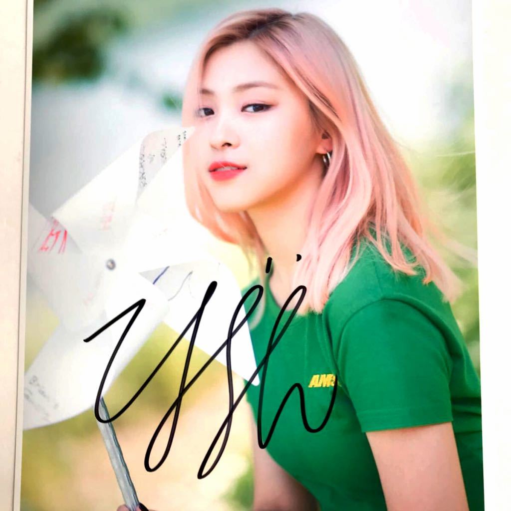 ITZY リュジン チェキ voltage タワレコ 当選 ポラロイド