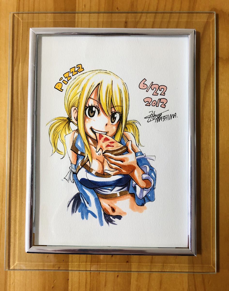 FAIRY TAIL/版画/作家 真島ヒロ/直筆サイン入 FAIRY TAIL/版画/作家