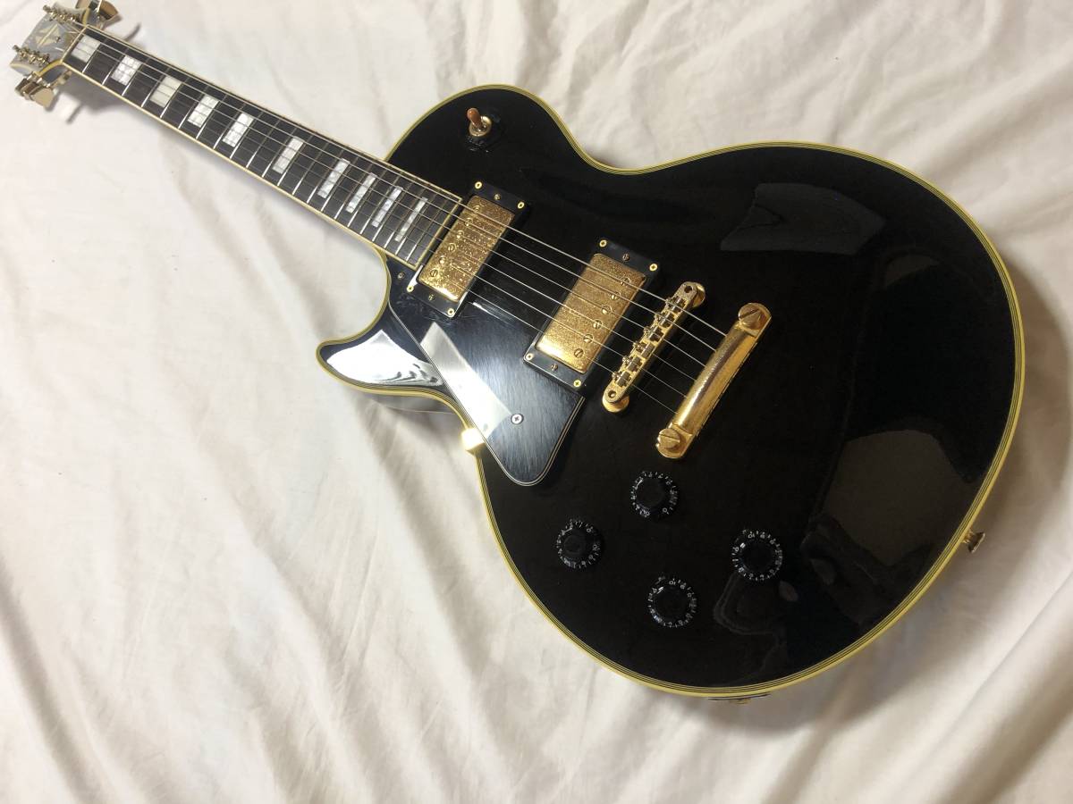 Burny バーニー レスポールカスタムタイプ ダイヤモンドインレイ BURNY