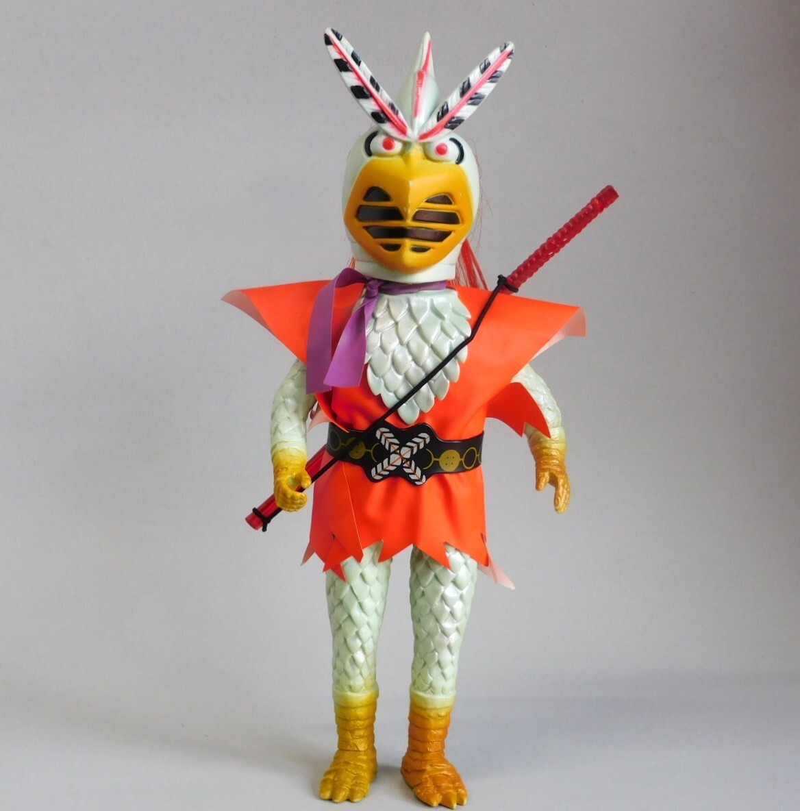 変身忍者嵐 ポピー POPY クリア スケルトン ソフビ レトロ 当時物 変身