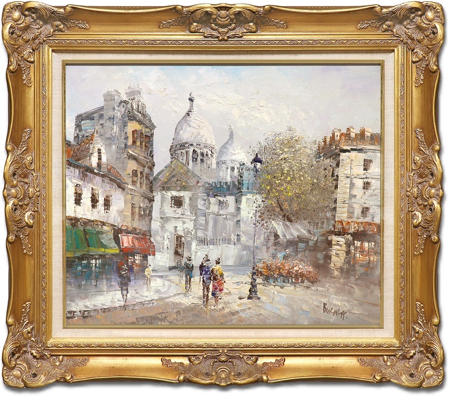 CAROLINEBURNETTキャロライン・バーネット 人気 油絵 c.Burnett