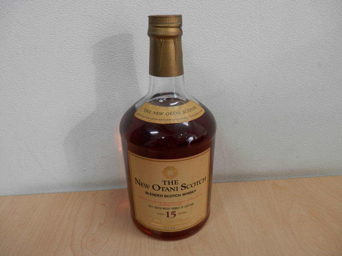 THE NEW OTANI SCOTCH 15年ニューオータニウイスキー