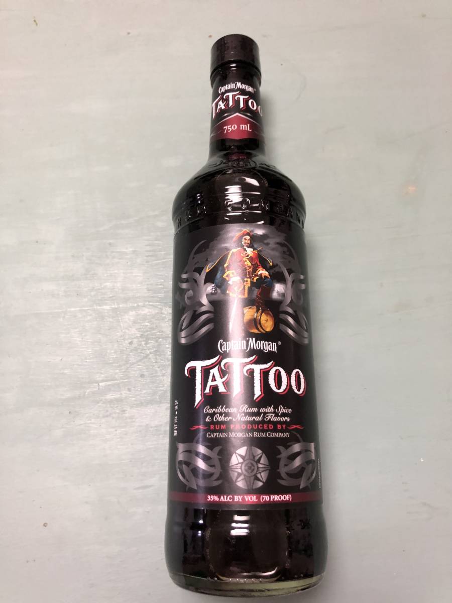 キャプテンモルガンタトゥー