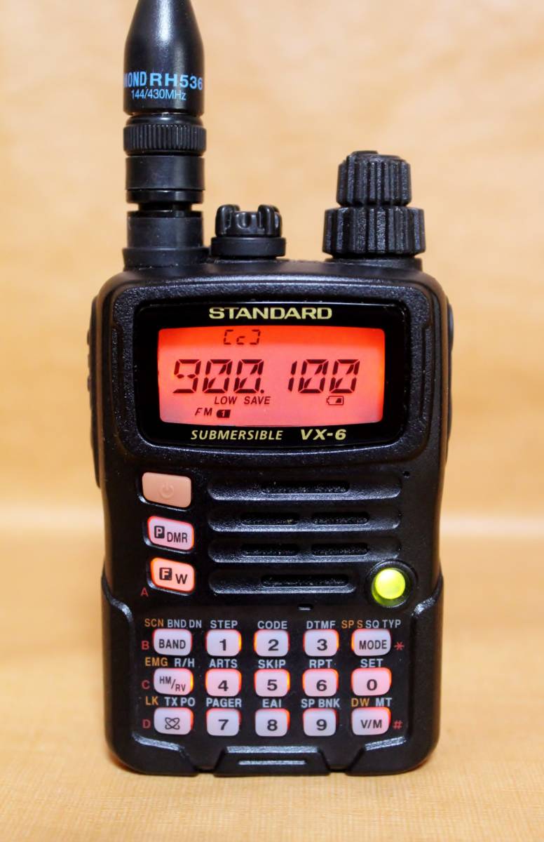 八重洲無線 STANDARD VX-7 トリプルバンド受信機 アンテナ付き