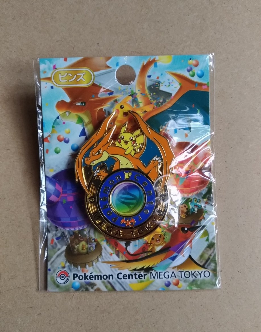 ポケモンセンター メガトウキョー オープン ロゴ ピンズ リザードン