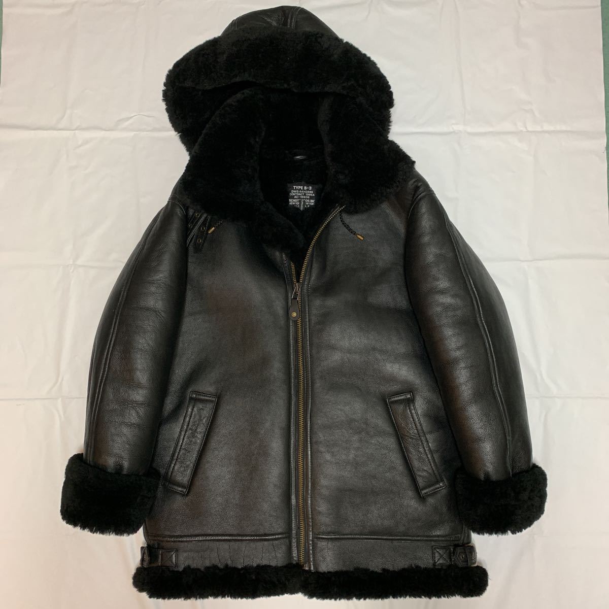 Schott FREAK'S STORE 別注BOA b-3 STORE B-3 別注BOA ショット 0 レザー