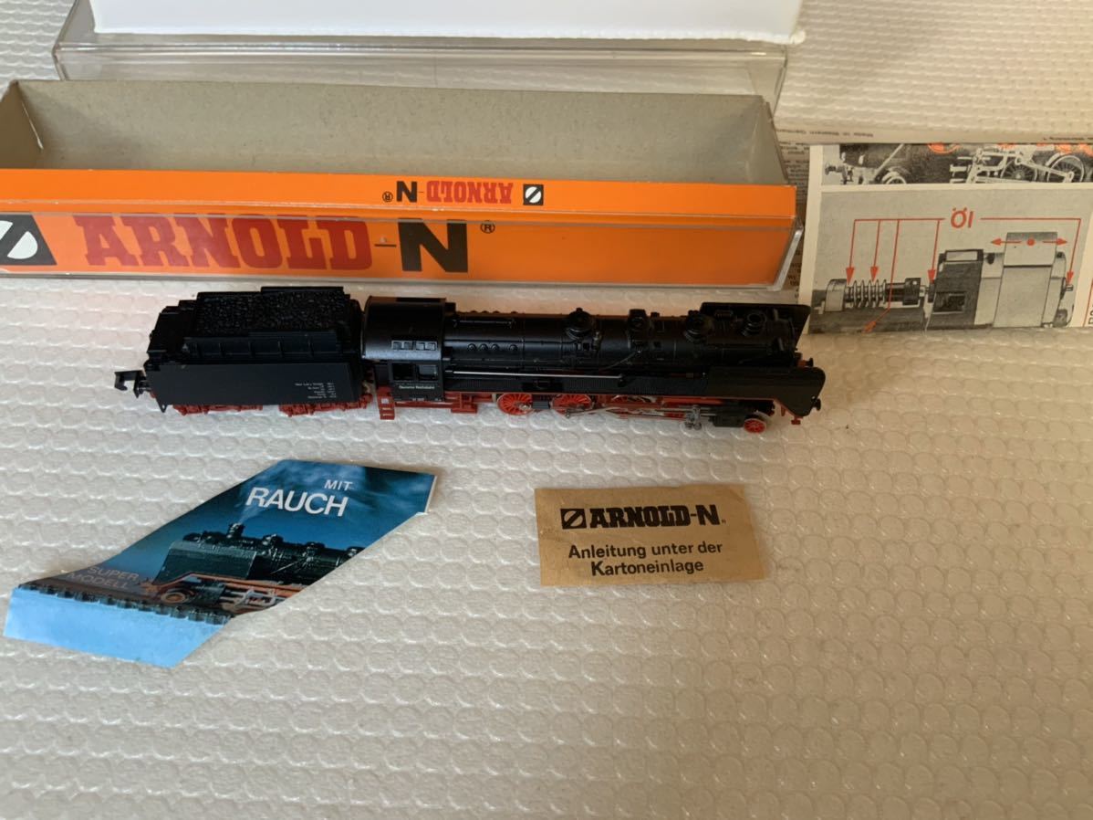 アーノルト ARNOLD KOEF3 赤 入替機関車 ドイツ 鉄道模型 Nゲージ