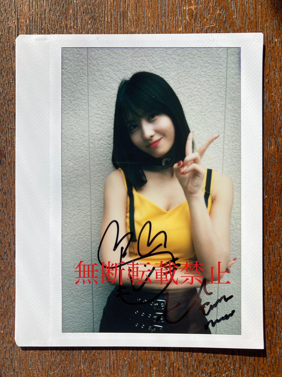 TWICE ENEMY タワレコ 直筆サイン入りチェキ モモ MOMO チェキ TWICE5