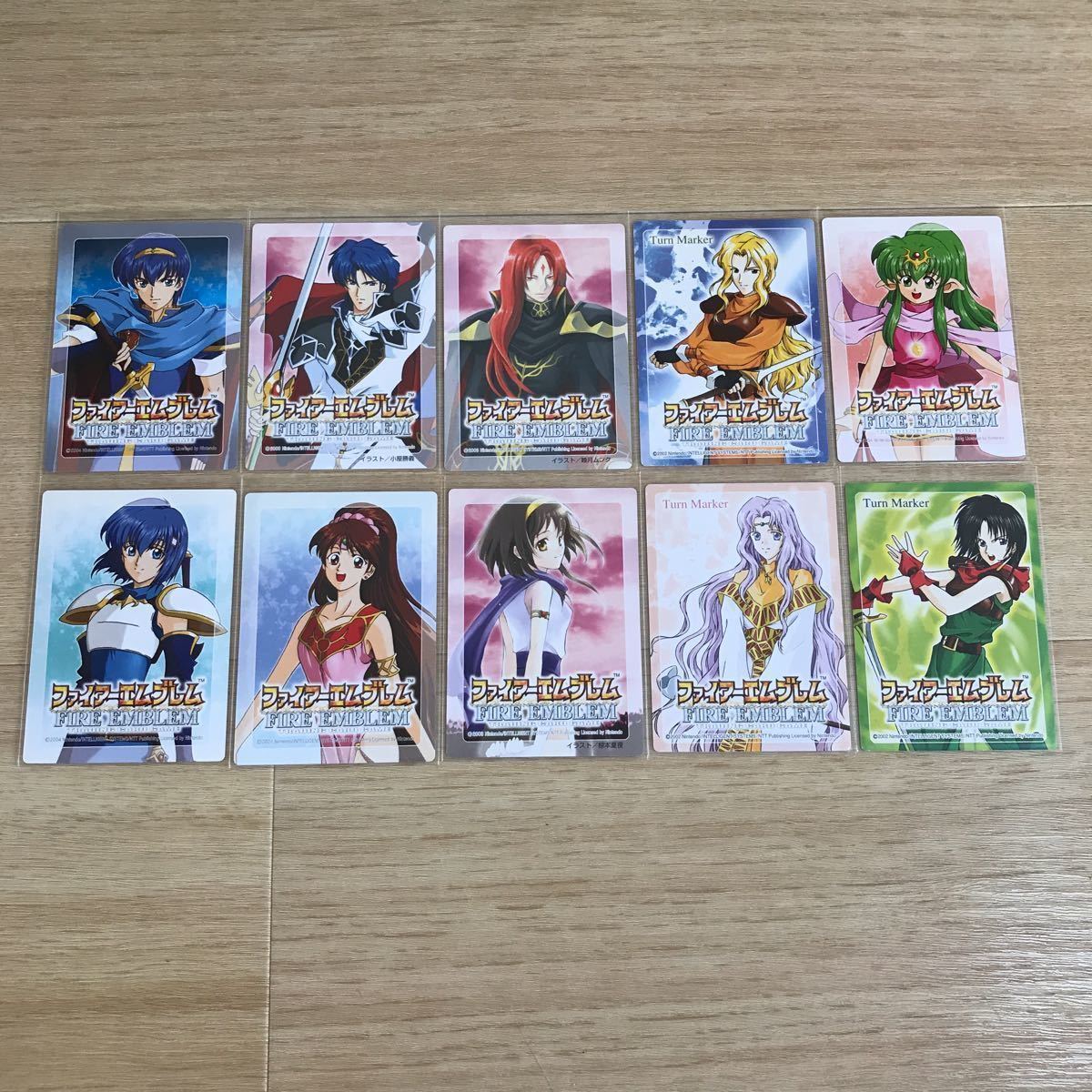 ファイアーエムブレム NTT出版 TCG第2弾フルコンプ ファイアー