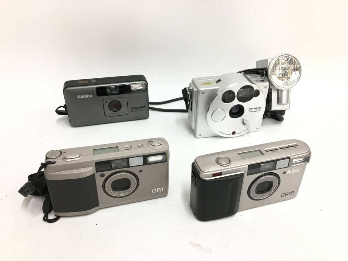 RICOH GR1 コンパクトフィルムカメラ シルバー 【ジャンク品】 【公式