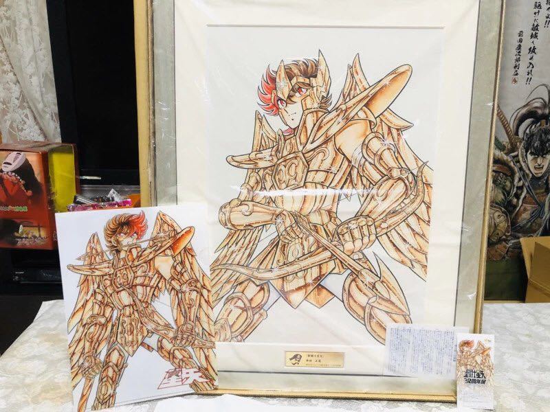 7】聖闘士星矢 週刊少年ジャンプ展 50周年 カードダス PSA10 7】聖闘士