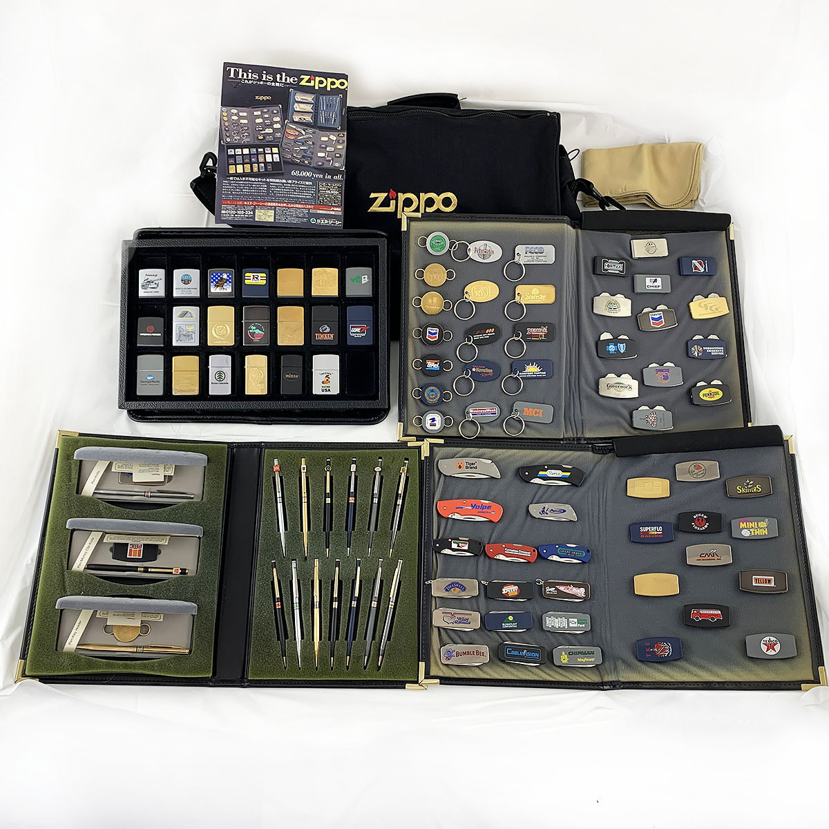 Zippo(ジッポー社）1997年製・セールスマンキット・ファイル