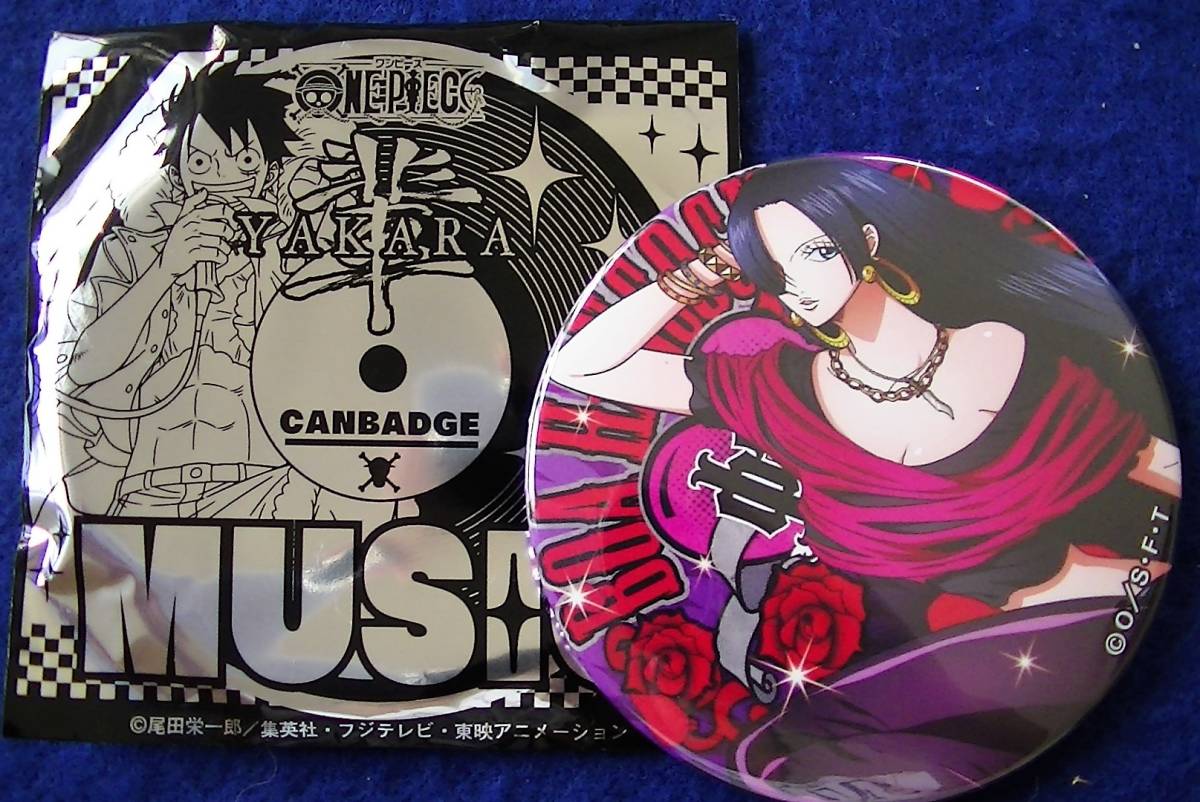 ワンピース ONEPIECE ALL FACES ハンコック 缶バッジ ONE PIECE