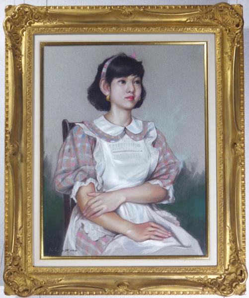 二元会常任委員審 奥野北雄 二元会総理大臣賞 師:猪熊弦一郎 パステル