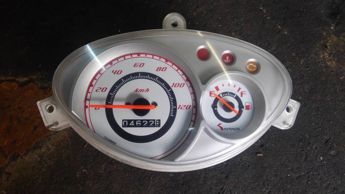 キタコ（KITACO）120kmスピードメーター キタコ KITACO 120キロ