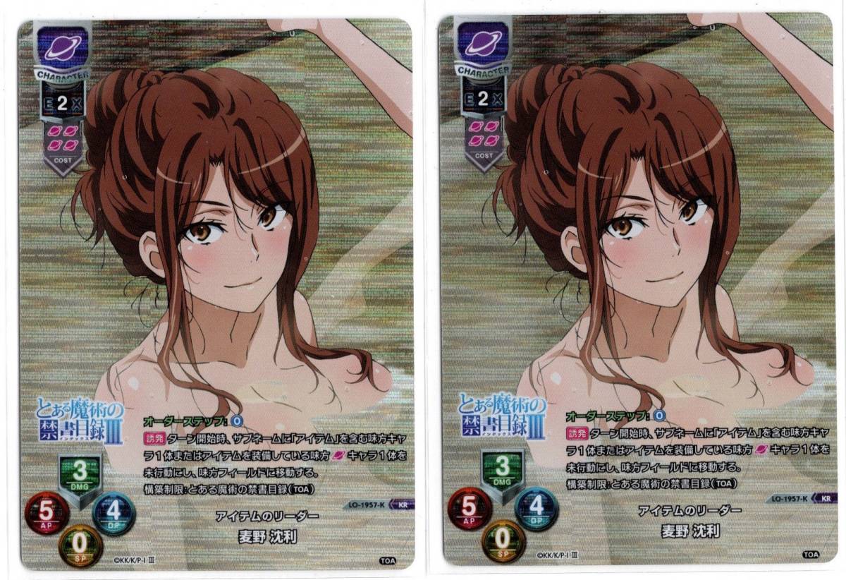 リセ とある魔術の禁書目録 アイテムのリーダー 麦野沈利 BGS ブラック