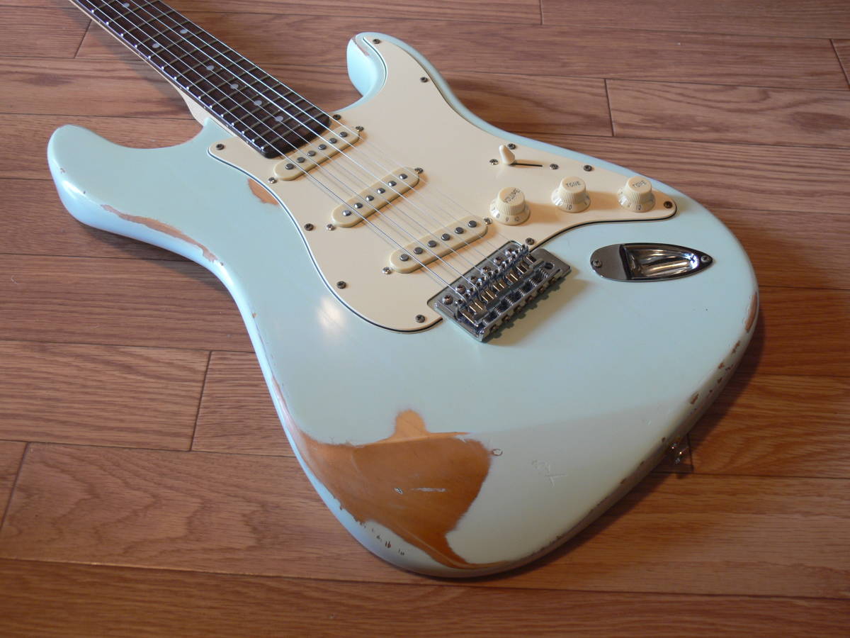 ハードレリック '62ストラトタイプアルダーボディ/アルニコPU / L.P.B