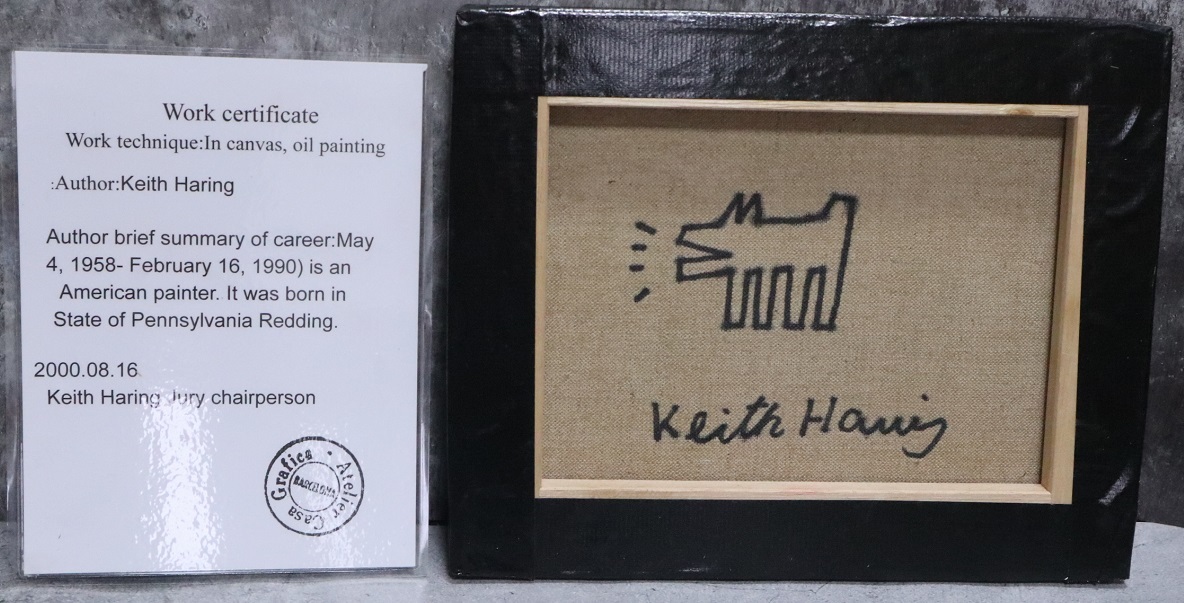 油絵【赤トンボ】1点物の原画/作者サイン入/F10号キャンバス 油絵【赤