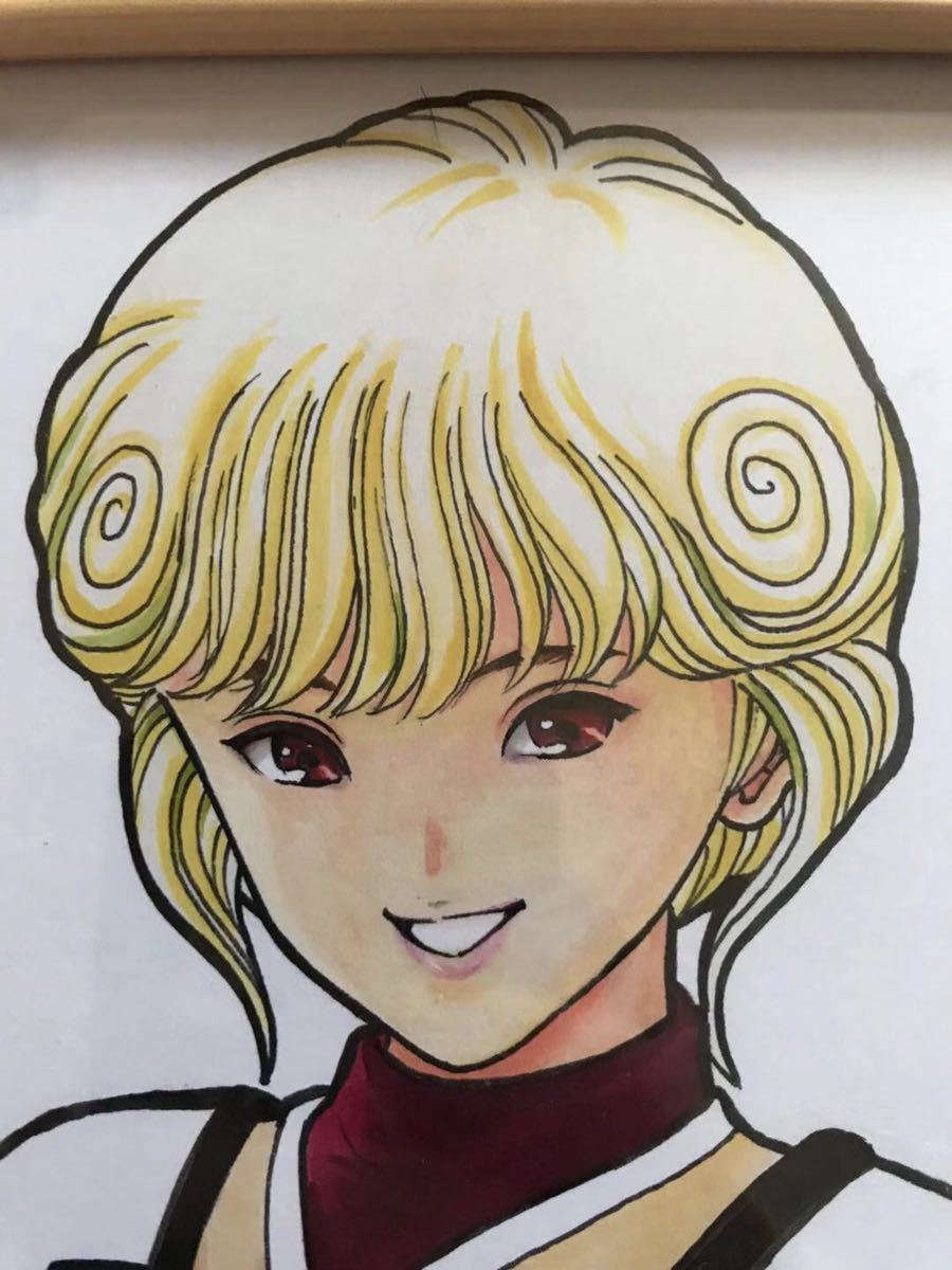 電影少女 ビデオガール 天野あい イラスト 桂正和サイン色紙 桂正和