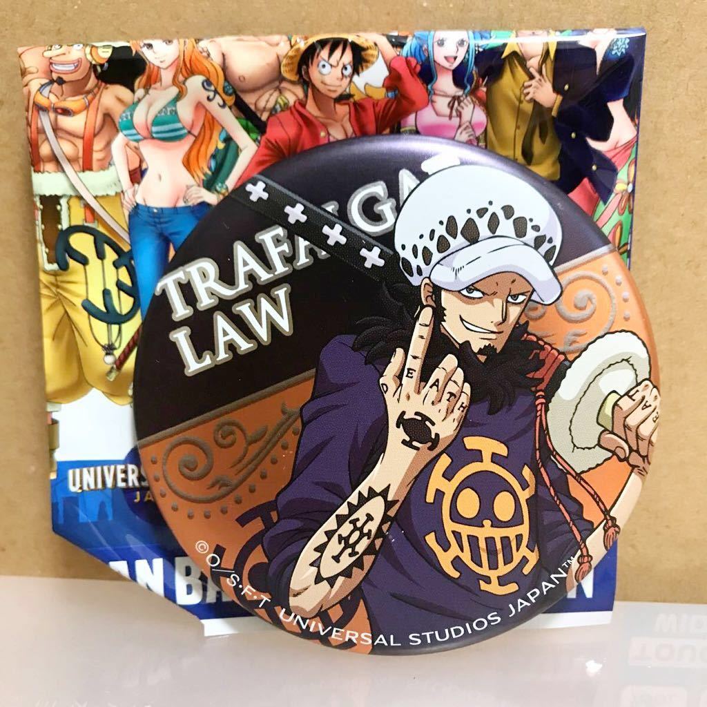 新品 ワンピース 大海賊袋 2014 輩缶バッジ ロー ONE PIECE 定番人気
